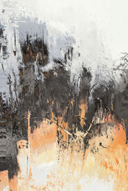 轻奢手绘抽象油画装饰画