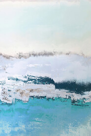 轻奢手绘抽象油画装饰画