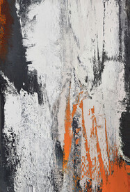 轻奢手绘抽象油画装饰画