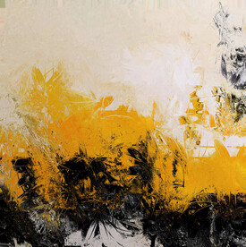 抽象油画装饰画轻奢手绘极简画