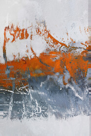 抽象油画装饰画轻奢手绘极简画