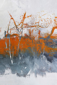 抽象油画装饰画轻奢手绘极简画