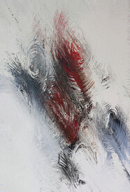 轻奢手绘抽象油画装饰画