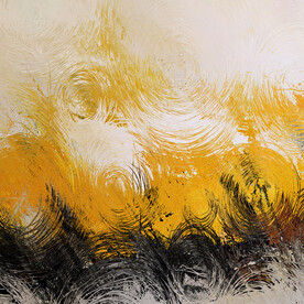 轻奢手绘抽象油画装饰画