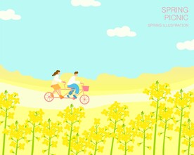 春天插画