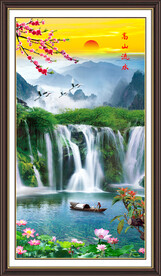 玄关山水画