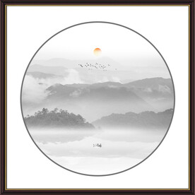 新中式山水画