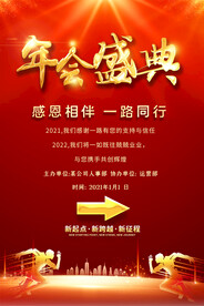年会导视牌