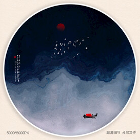 大厅抽象画