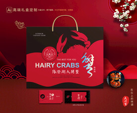 大闸蟹包装 螃蟹礼盒