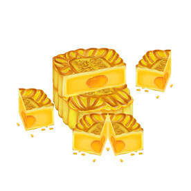 咸月饼