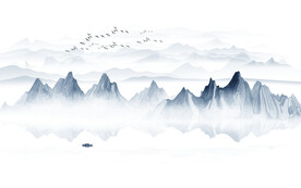 写意山水画