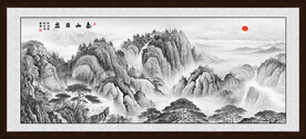 泰山装饰画