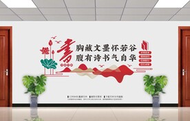 图书馆文化墙