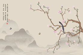 花鸟背景