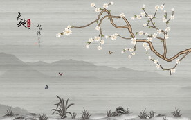 梅花工笔画