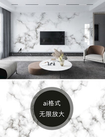 大理石背景墙
