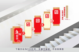 廉政楼梯文化