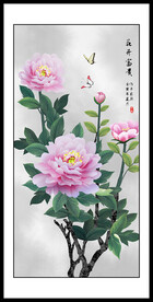 牡丹国画