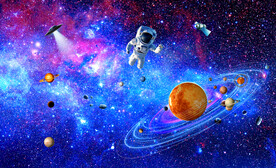 宇宙星球宇航员