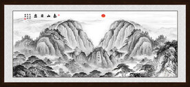 五岳独尊泰山日出