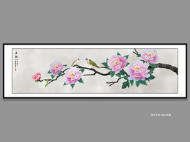牡丹国画