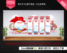 入党誓词文化墙