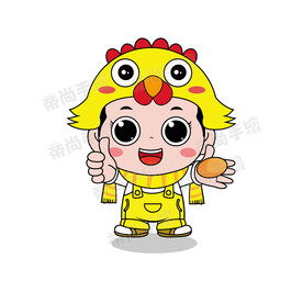 卡通鸡