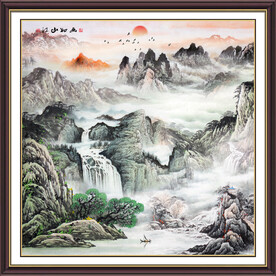 国画山水