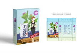 牛蒡茶包装