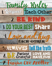 复古木板装饰画