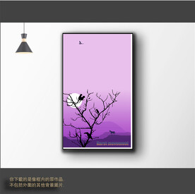 古典抽象色块画