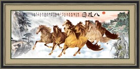 奔马图