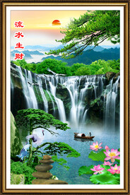玄关山水画