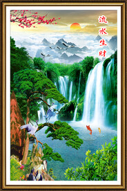 玄关山水画