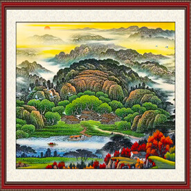 山水国画