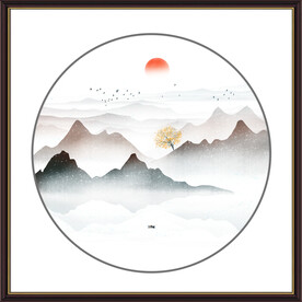 水墨画