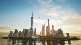 上海外滩陆家嘴4K视频