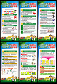 艾滋病日展架