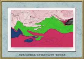  玄关装饰画