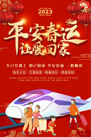 春运海报宣传
