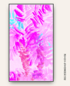 抽象油画 
