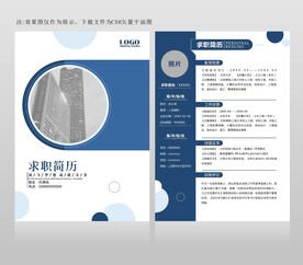 高档简历