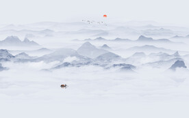 新中式山水画