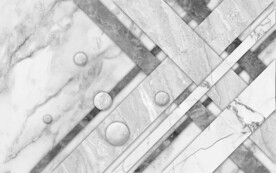 灰色拼花大理石背景墙