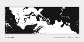 水墨屏风