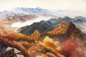 多彩秋景