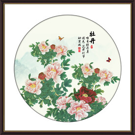 国画牡丹