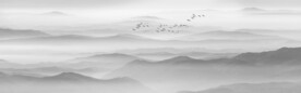 山水水墨画