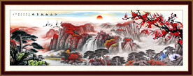 国画山水